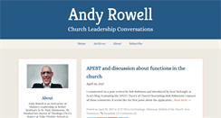 Desktop Screenshot of andyrowell.net